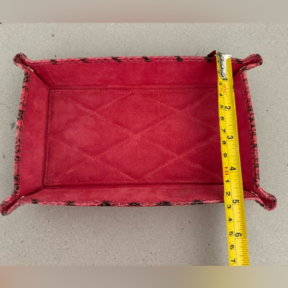 Jimmy Choo pink snakeskin catch all - RARE! - Picture 13 of 14